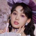 Flower Knows Violet Strawberry Rococo Glowy Lip Gloss-Moisturizing Tinted Lip Oil-Hydrating Lip Makeup for Girls&Women-Vegan & Cruelty-Free-0.12