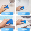 Elitra Essentials Scrubber Sponge, Non-Scratch Hydrophilic Foam Technology - Odor Resistant, Curved Grip, Dual-Sided Foam & Acrylic Grain Surface,