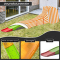 Kids Roller Coaster Cover, Orange, Waterproof, Oxford Cloth, Drawstring & Buckle, 110"L X 27"W X 28"H