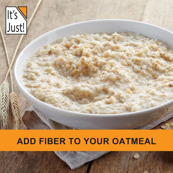 It'S Just! - Psyllium Husk Powder, Easy Mixing Dietary Fiber, Cleanse Your Digestive System, Finely Ground Powder, Ideal for Keto Baking, Non-Gmo
