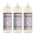 MRS. MEYER'S CLEAN DAY Liquid Dish Soap, Biodegradable Formula, Lavender, 16 Fl. Oz - Pack of 3