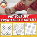 Spy Kit for Kids Detective Fingerprint Toys for 6 7 8 9 10 11 12 Year Old Boys Girls Secret Agent Investigation Science Set