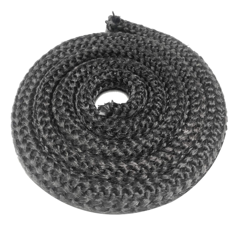 Wood Stove Gasket (7/8" X 72" Rope), Wood Stove Door Gasket, Grey Color Fiberglass Door Seal, 7/8 in High Temperature Resistant Rope