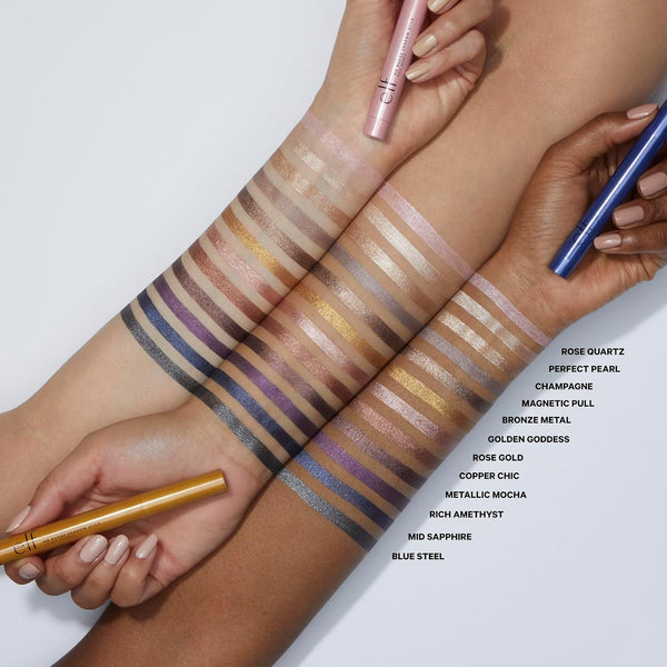 E.L.F. No Budge Shadow Stick, Longwear, Smudge-Proof Eyeshadow, Twist-Up Design & Built-In Sharpener, Vegan & Cruelty-Free, Magnetic Pull