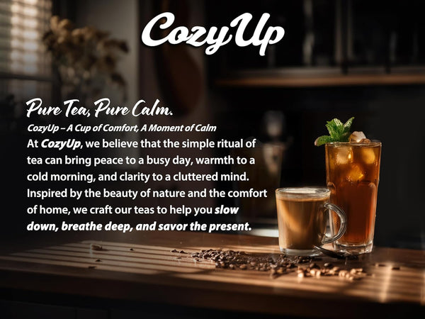 Cozy up 10 Flavors Variety Tea Sampler Compatible with Keurig K-Cup Brewers, 100-Count