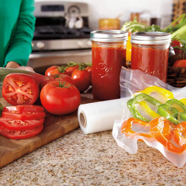 Foodsaver Custom Length Vacuum Sealer Bags Multipack, 5 Count Rolls for Airtight Food Storage and Sous Vide - Compatible