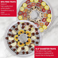 NESCO WT-2SG round Speckled Plastic 13 1/2" Add-A-Trays, 20 Series and 30 Series Food Dehydrators