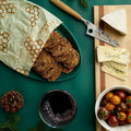 Bee'S Wrap Beeswax Wraps for Food - Honeycomb Bread Wrap - Made in USA Reusable Bread Storage Bags - Organic & Eco-Friendly Alternative to