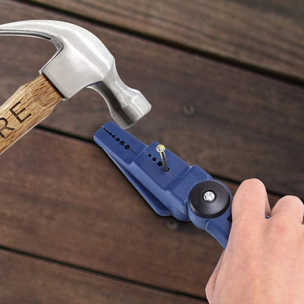 Plastic Pliers, Home Tool Auxiliary Pliers, Jelanry Secure Nails Anti-Smashing Finger Joint Pliers for More Safety for Hammering Nails Easy to