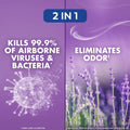 Lysol Air Sanitizer Spray, for Air Sanitization and Odor Elimination, Lavender Sky Scent, 10 Fl. Oz (Pack of 3)