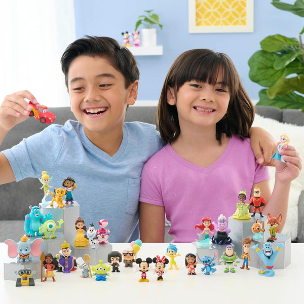 Disney100 Years of Small but Mighty, Limited Edition 10-Piece Figure Set, Kids Toys for Ages 3 up by Just Play