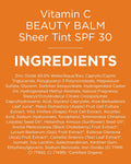 Andalou Naturals Vitamin C BB Beauty Balm Sheer Tint SPF 30, 2-In-1 BB Cream & Face Sunscreen with Broad Spectrum Protection, Mineral Sunscreen