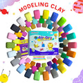 Air Dry Clay 66 Colors, Modeling Clay for Kids, DIY Model Magic Clay, Molding Clay Kit with Sculpting Tools, Non-Sticky Soft and Super Light, Arts