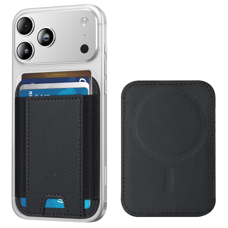 For Magsafe Wallet, Strongest Magnetic Wallet for Iphone 16/15/14/13/12 Series, 7 Cards Holder, Magnetic Phone Wallet, Leather Minimalist Slim