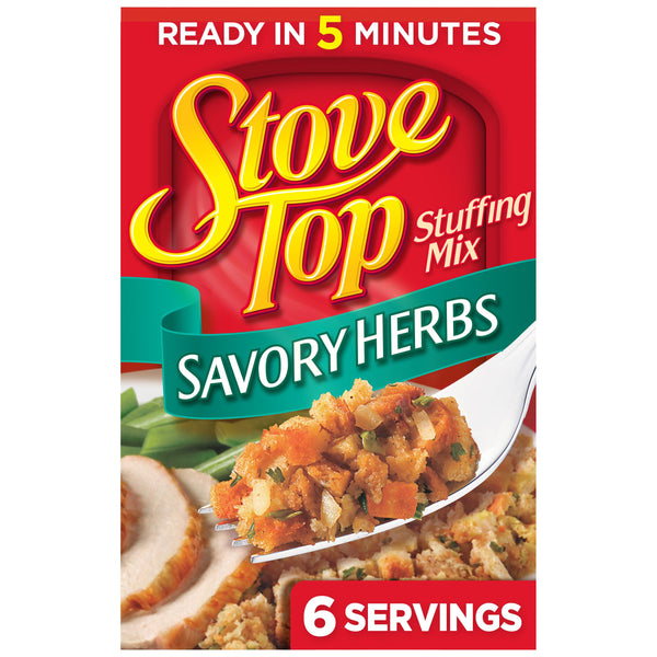 Stove Top Savory Herbs Stuffing Mix, 6 Oz Box