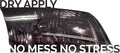 Vvivid Smoke Black Adhesive Headlight Wrap Tinting Vinyl Roll (17.9" X 48" 2-Roll Pack)