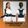 VANRORA Posture Corrector for Women and Men, Back Brace Fully Adjustable & Comfy, Support Straightener for Spine, Back, Neck, Clavicle and
