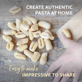 Gnocchi Boards and Wooden Butter Paddles to Easily Create Authentic Homemade Pasta and Butter without Sticking - Set of 2 Makers - 9.5 Inches