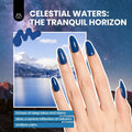 Beetles Gel Nail Polish Set, 36 Colors Gel Polish with Base Coat Glossy Matte & Glitter Gel Top Coat White Jelly Blue Mystic Wonderland Collection