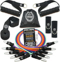 TRIBE Resistance Bands Set &Weights for Exercises Bands for Men/Women with Workout Bands, Handles, Door Anchor, Ankle Straps, Carry Bag, Exercise