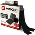 VELCRO Brand Heavy Duty Tape | 16 Foot Roll | Strong Sticky Back Adhesive Holds up to 10 Lbs | Industrial Strength Fasteners for Indoor or Outdoor