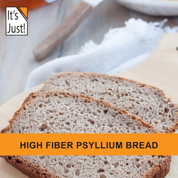 It'S Just! - Psyllium Husk Powder, Easy Mixing Dietary Fiber, Cleanse Your Digestive System, Finely Ground Powder, Ideal for Keto Baking, Non-Gmo