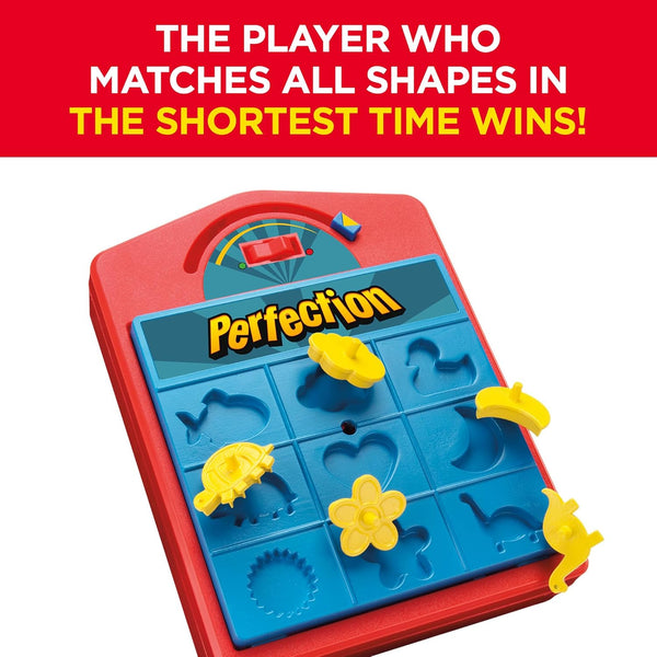 Hasbro Gaming Perfection Game for Kids | Popping Shapes and Pieces | Preschool Board Games for Clasroom | Back to School Gifts | Ages 4+ (Amazon