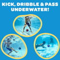 Watermelon Ball JR - Pool Toy for Underwater Games - Durable Ball for Pool Football, Basketball & Rugby - Perfect for Water Parties - Fun for