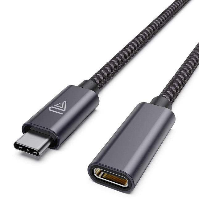 USB C Extension Cable (20Gbps/240W/3.3Ft), Faracent USB 3.2 Type C 3.1 Male to Female Extension Charging & Sync for Ipho
