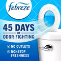 Febreze Bathroom Air Freshener, Odor-Fighting, Plug in Alternative, Air Fresheners for Home and Bathroom and Kitchen, Closet Air Fresheners, Heavy