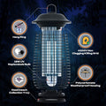 Bug Zapper Indoor & Outdoor, 4200V Electric Mosquito Zapper, 10 Years Lifespan, 6.5Ft Power Cord, Waterproof, Fly Trap Mosquito Trap, Fly Killer