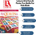 Leisure Arts Fons and Porter Fun Quilts for Kids Quilting Book, Quilting Books, Quilt Books, Quilt Patterns for Quilting, Patterns, Books and