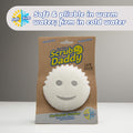 Scrub Daddy Sponge - Dye Free - Scratch-Free Scrubber for Dishes and Home, Odor Resistant, Soft in Warm Water, Firm in Cold, Deep Cleaning,