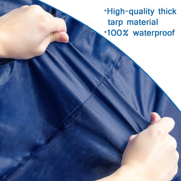 Mattress Bags for Moving and Storage Queen Size, Waterproof Mattress Cover for Moving with Heavy Duty Handles, Strong Zipper, Reusable Mattress