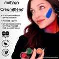 Mehron Makeup Creamblend Stick | Face Paint, Body Paint, & Foundation Cream Makeup | Perfect for Halloween .75 Oz (21 G) (White)