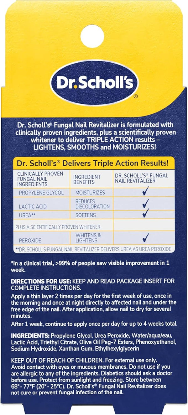 Dr. Scholl'S Fungal Nail Revitalizer Liquid, 10Ml
