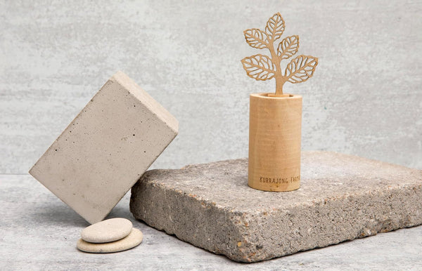 Kurrajong Farmhouse Essential Oil Diffuser | Flower Diffuser | Wooden Reed Diffuser Stick | 6" Small Reed Diffuser | Aromatherapy Oil Diffuser