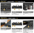Sound Town 16 Channels Wireless Microphone Karaoke Mixer System W/ 2 Wireless Mics, HD ARC, Optical (Toslink), AUX, Supports Smart TV, Media Box,