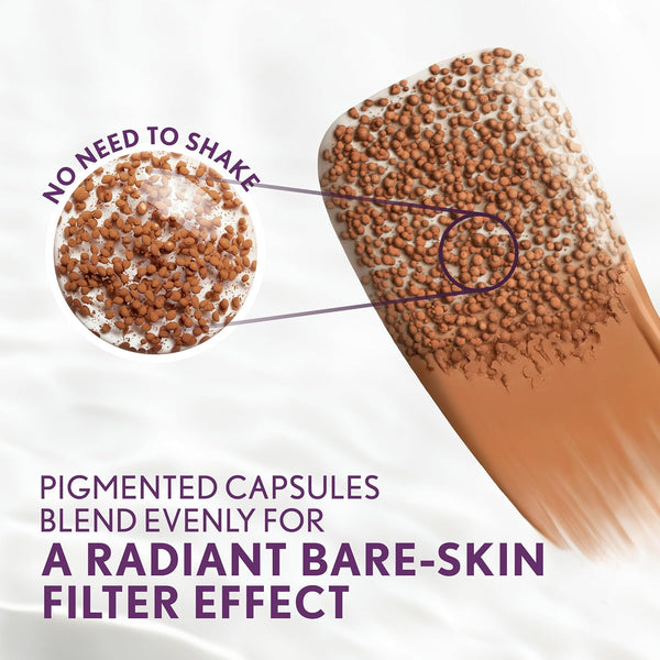 Covergirl Simply Ageless Skin Perfector Essence Foundation, 10 Fair, Tinted Skincare Makeup Hybrid, Sheer Tint, Radiant Finish, Glowy Finish,