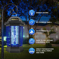 Klahaite Bug Zapper Outdoor, Electric Mosquito Zapper, Fly Zapper Indoor Fly Traps, Mosquito Repellent Outdoor Patio and Backyard Covers 1/2 Acre,