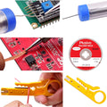 Soldering Iron Kit, 60W Soldering Iron, 5 Soldering Iron Tips, 21-In-1 Adjustable Temperature, Solder Wire, Stand, Desoldering Pump, Soldering