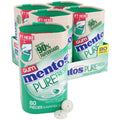 Mentos Pure Fresh Sugar-Free Chewing Gum with Xylitol, Spearmint, in a Recyclable 90% Paperboard Bottle, 80 Piece, Pack of 4 Bottles