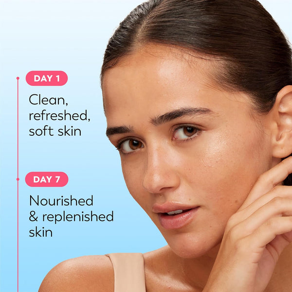 Olay Daily Facials, Daily Clean Makeup Removing Facial Cleansing Wipes, 5-In-1 Water Activated Cloths, Exfoliates, Tones and Hydrates Skin, 66 Count