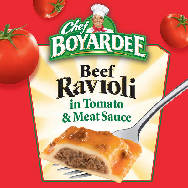 Chef Boyardee Beef Ravioli, 15 Oz, 4 Pack