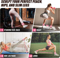 Ankle Resistance Bands with Cuffs for Working Out, Resistance Bands for Women, Exercise Bands for Leg and Glute, Booty Workout Equipment for