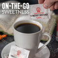 Lakanto Classic Monk Fruit Sweetener with Erythritol Packets - White Sugar Replacement, Zero Net Carbs, Zero Calorie, Sweeten on the Go, Coffee,