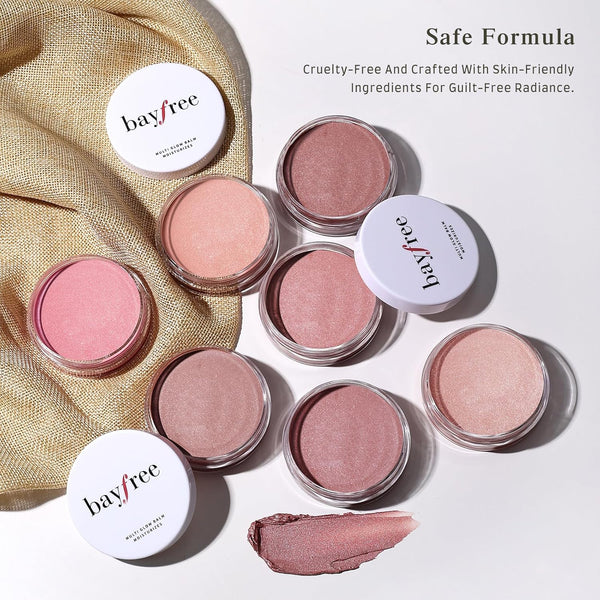 Multi Glow Balm, Cream Blush for Cheeks, Blush Balm Face Makeup, Radiant Finish, Hydrating, Creamy, Lightweight & Blendable Color, Face Makeup,