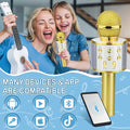 Birthday Gifts for 3-11 Year Old Girls, Bluetooth Karaoke Microphone for Kids Gifts for Teenage Girls Christmas Stocking Stuffers for Kids Popular