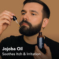 Beard Growth Oil for Men (30Ml) Activate Hair Roots for Fuller & Thicker Beard, Mustache Grow Oil - Facial Hair Growth for Men