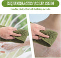 Long Body Scrubber Man Back Shower Double-Sided Exfoliating Body Scrubbers Exfoliating Cloth with Long Upgraded Handled Shower Scrubber for Men